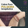 CopperVital™ - Pulseira Maciça de Cobre Puro | Bem-estar e Energia Vital