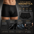 Cueca Boxer Magnética | Conforto e Bem-Estar Masculino | Kit 2 Peças