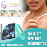 Bracelete Óleo Essencial de Citronela | Repelente Natural