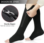 Meia de compressão com zíper - C-Socks™