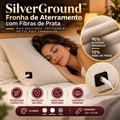 Fronha de Aterramento com Fibras de Prata | Proteção EMF e Sono Profundo - SilverGround™