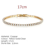 Pulseira de Cobre com Zircônia - Charm Design