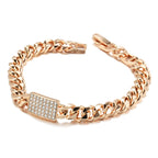 Éclat Royale™ — Pulseira de Cobre com Zircônias