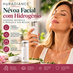 H2Radiance™ - Difusor Portátil de Água Hidrogenada | Hidratação Facial Antioxidante 800ppb