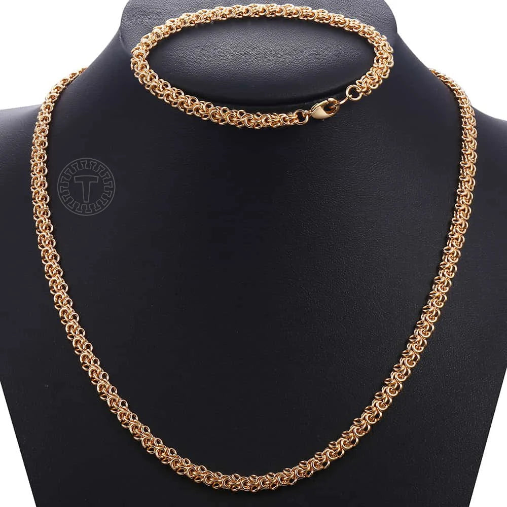 Conjunto Colar e Pulseira de Cobre - Duo Copper