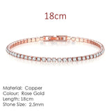 Pulseira de Cobre com Zircônia - Charm Design