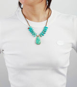 Amazonite Pendant Necklace – Women's Therapy 