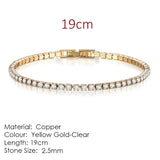 Pulseira de Cobre com Zircônia - Charm Design