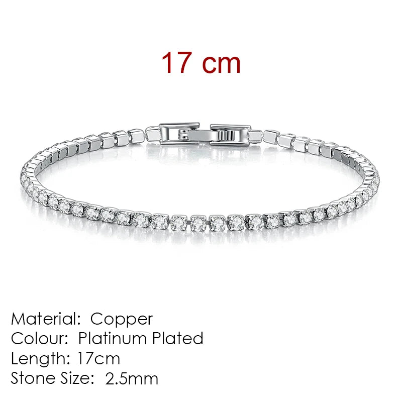 Pulseira de Cobre com Zircônia - Charm Design