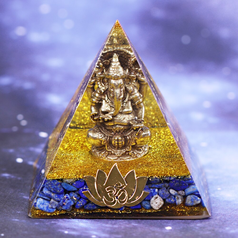 Orgonite with Ganesha in Copper 