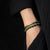 Linha Vintage de Bracelete em Cobre com Jade ou Jaspe