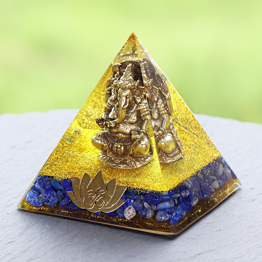 Orgonite with Ganesha in Copper 