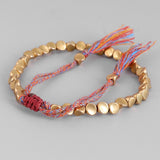 Tibetan Bracelet with Copper Beads 
