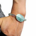 Bracelete Amazonite e Fluorite - Yoga Healing