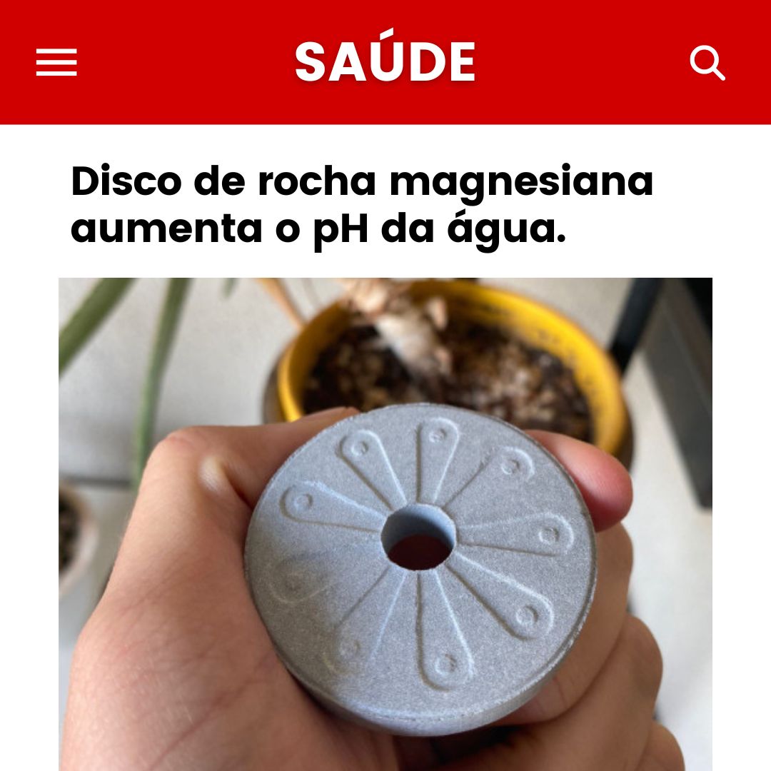 Pedra Magnesiana Alcalinizadora de Água - Hydro-Life™