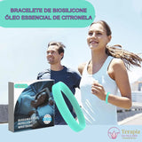 Bracelete Óleo Essencial de Citronela | Repelente Natural