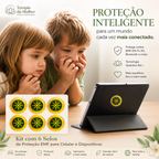 Rd-i Quantum™ | Kit 6 Selos de Proteção EMF para Celular