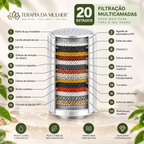 Filtro para chuveiro com 20 estágios - ZeoPure™
