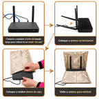 Capa para Roteador com Cobre | WiFiShield™