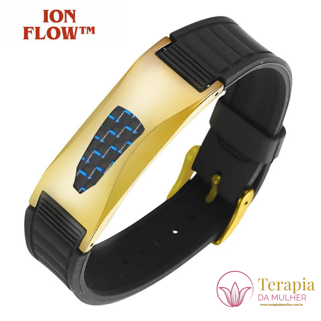 IonFlow™ 7-Elements - Bracelete Magnético dos 7 Elementos Ancestrais