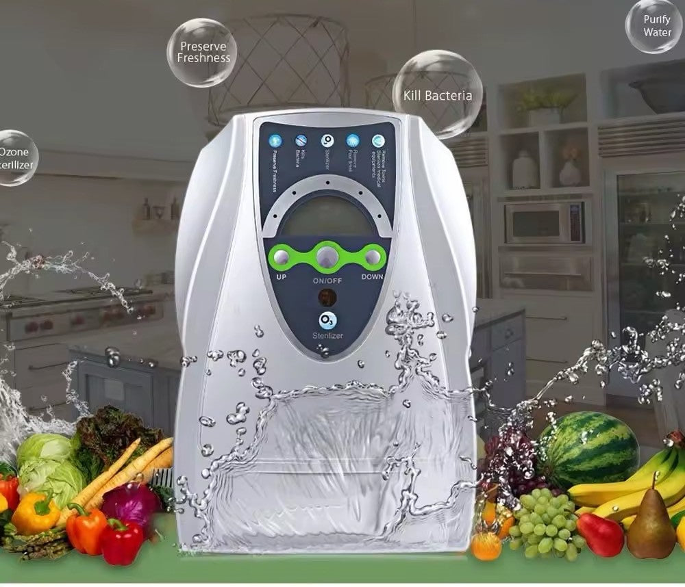 Gerador de Ozônio para Esterilização de Carnes, Vegetais e Ambientes