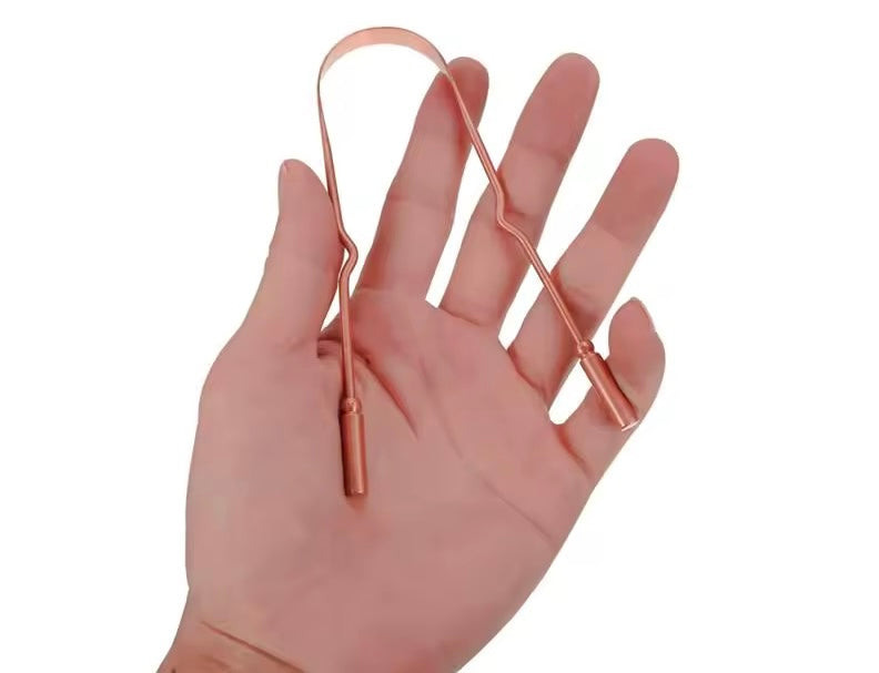 Raspador de língua em cobre - Terapia da Mulher