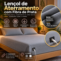 Lençol de Aterramento com Fibra de Prata - Terapia da Mulher