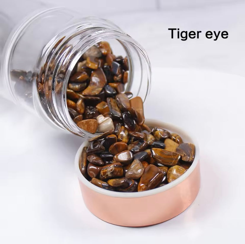 Vibrational Bottle Infused with Crystals - Women's Therapy