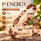P-Energy - Bracelete Biomagnético de Cobre | Energia Vital e Beleza Natural