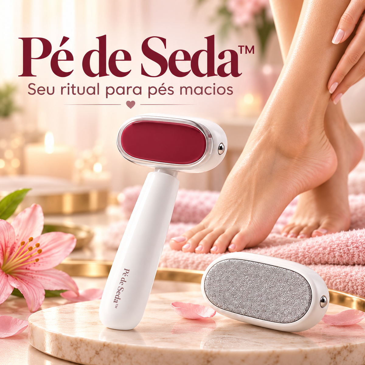 Pé de Seda™ | Ritual de Beleza para Pés Macios