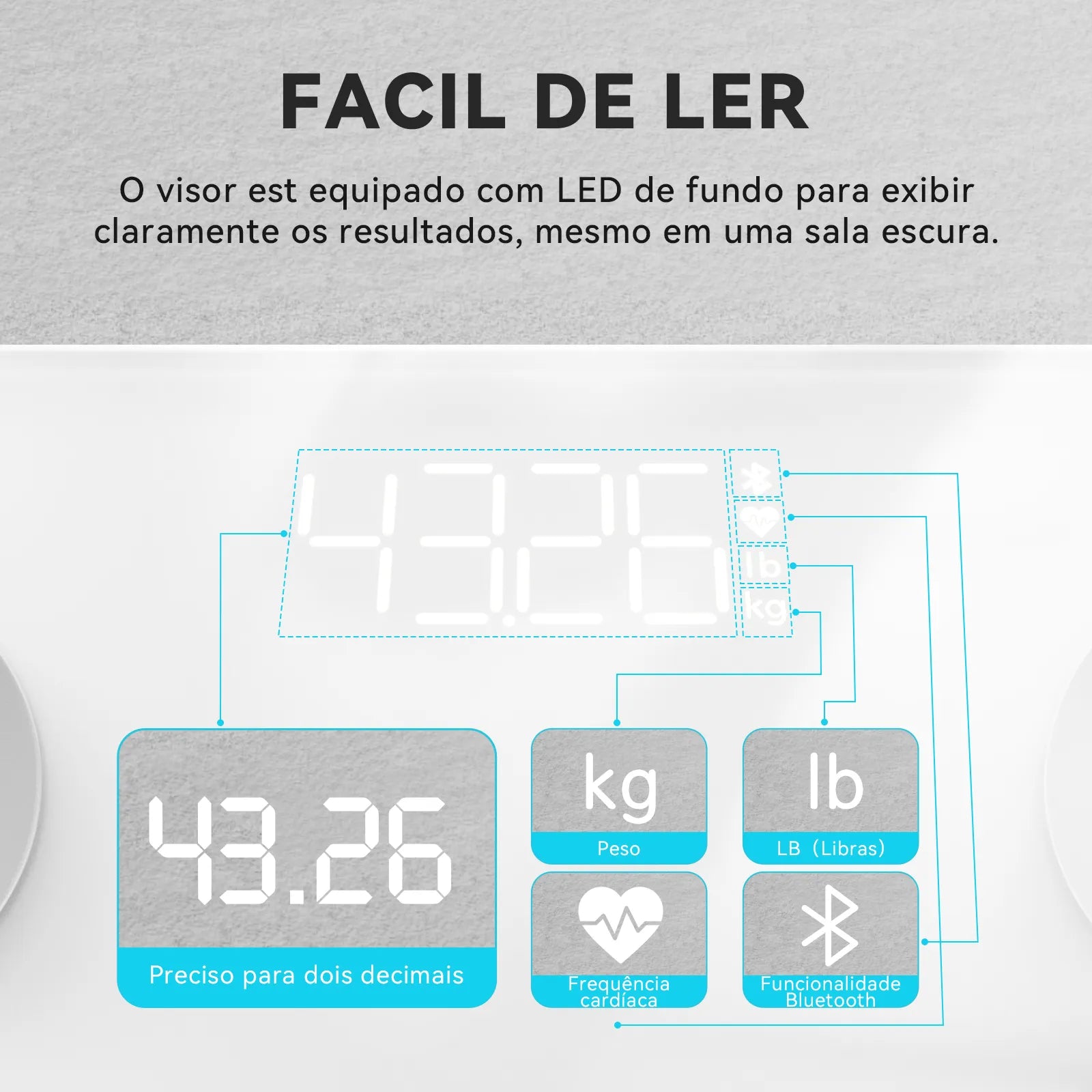 Plataforma de bioimpedância Boa Forma™