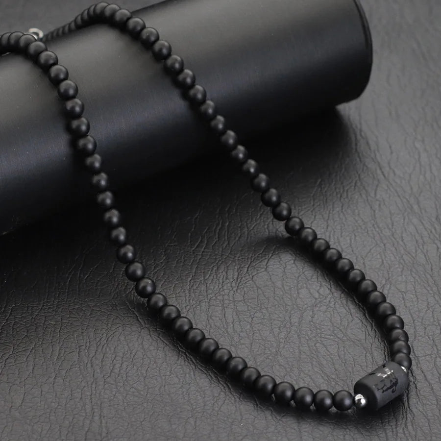 Conjunto Zodíaco - Colar e Bracelete de Onix