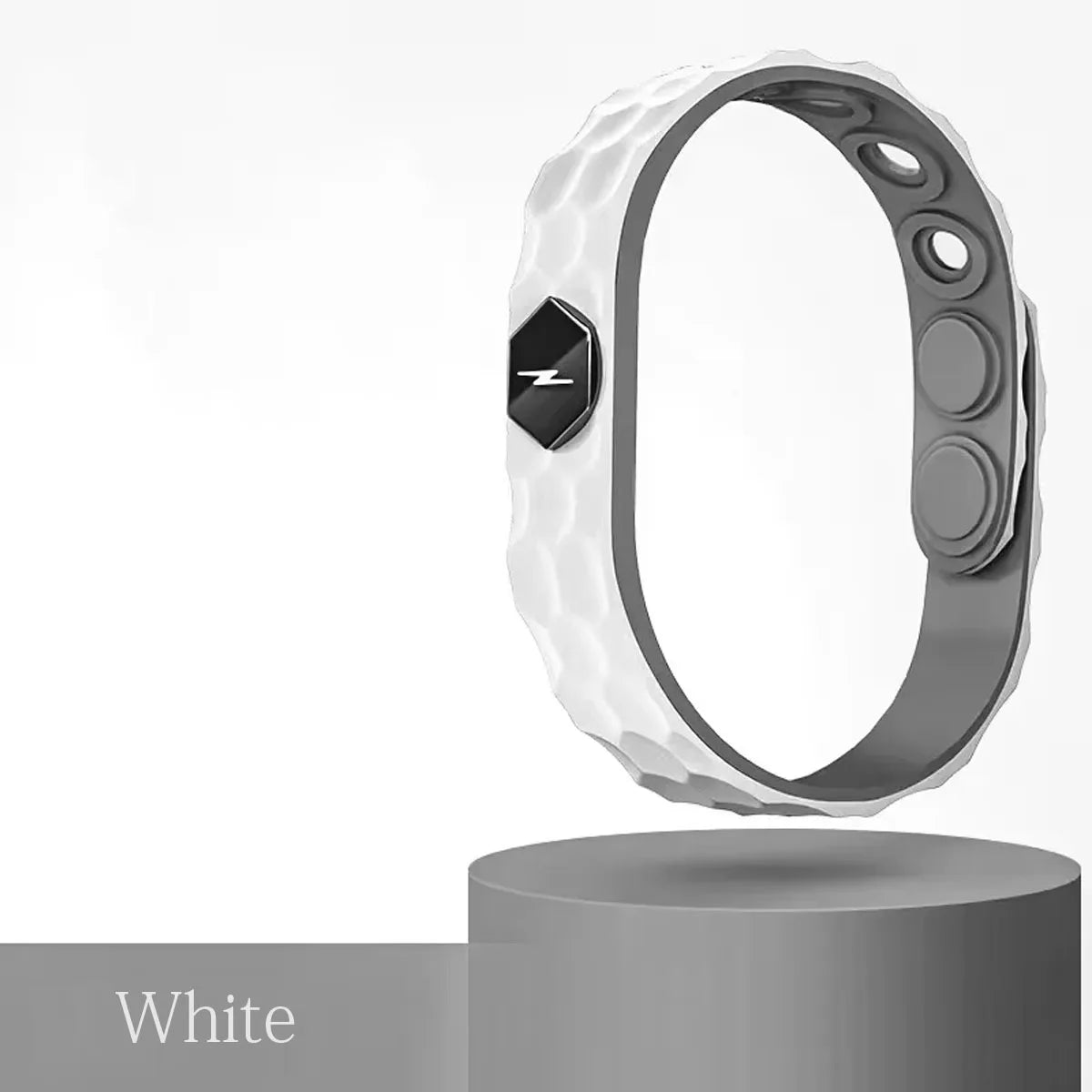 StaticFlow™ - Pulseira Antiestática com Íons Negativos | Elimina Choques Elétricos e Aumenta Energia Vital