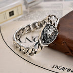 LionHeart Silver - Bracelete de Prata Sterling S925 | Poder e Exclusividade