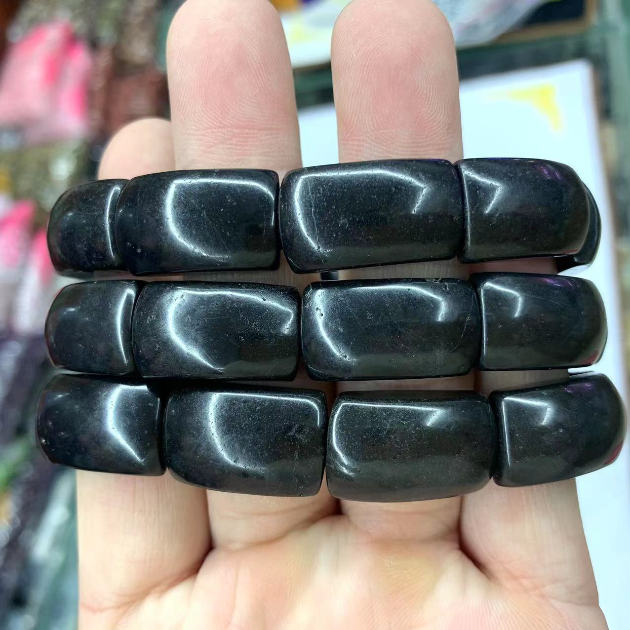 Natural Rustic Shungite Bracelet 