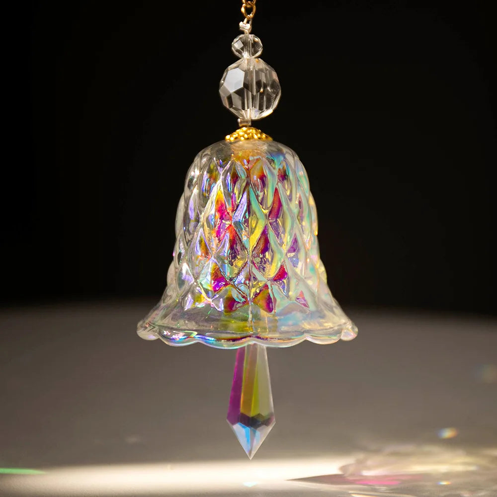 CrystalFlow™ - Sino de Vento Sagrado | Proteção Energética e Harmonização Feng Shui