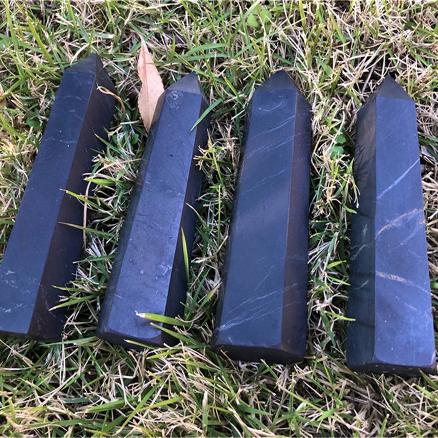 Palo de Shungite - Barrera Electromagnética