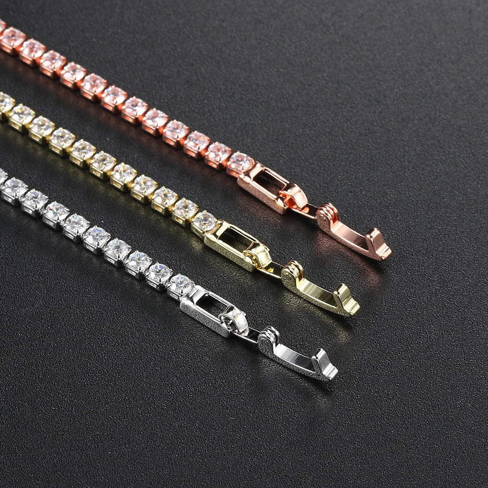 Pulseira de Cobre com Zircônia - Charm Design