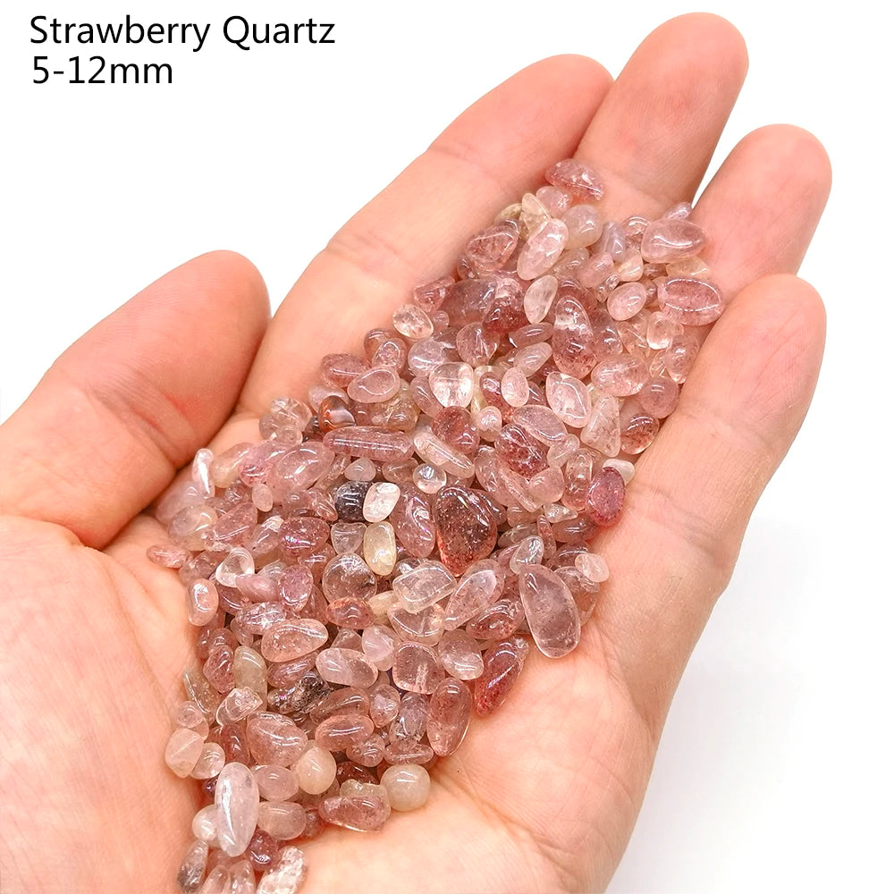 Cristais Naturais a Granel | 25 Tipos de Pedras - Quartzo Rosa, Ametista, Shungita, Olho de Tigre e Mais