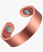 Kit 10 Anéis de Cobre Com Magnetos | Terapia Magnética