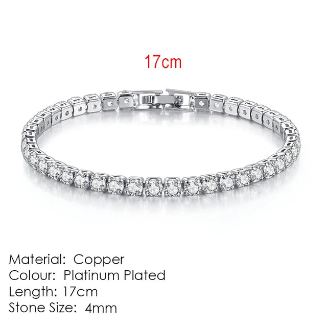 Pulseira de Cobre com Zircônia - Charm Design