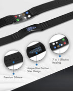 IonFlow™ 7-Elements - Bracelete Magnético dos 7 Elementos Ancestrais