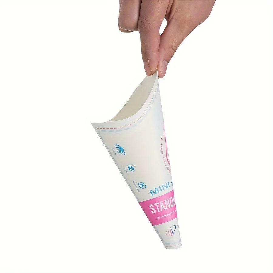 Dispositivo Urinário Portátil Descartável Feminino | Kit 10/20 Unidades para Camping e Viagens