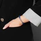 Pulseira de Mensagem Secreta com Pedras Naturais | Tubo para Desejos e Afirmações - SecretWish™