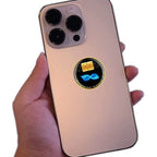 ShungiteShield™ - Adesivo de Proteção EMF com Shungite Natural | Kit 5 Unidades Anti-Radiação