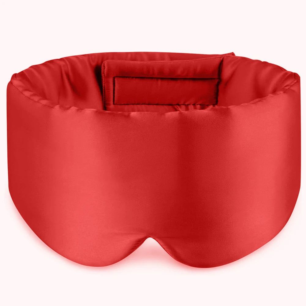Máscara de Sono em Seda de Amoreira 100% Natural | Bloqueio Total de Luz - SilkDream™