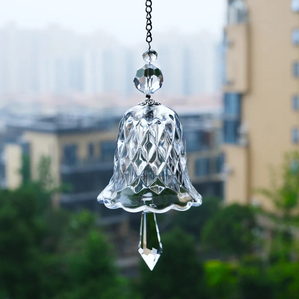 CrystalFlow™ - Sino de Vento Sagrado | Proteção Energética e Harmonização Feng Shui