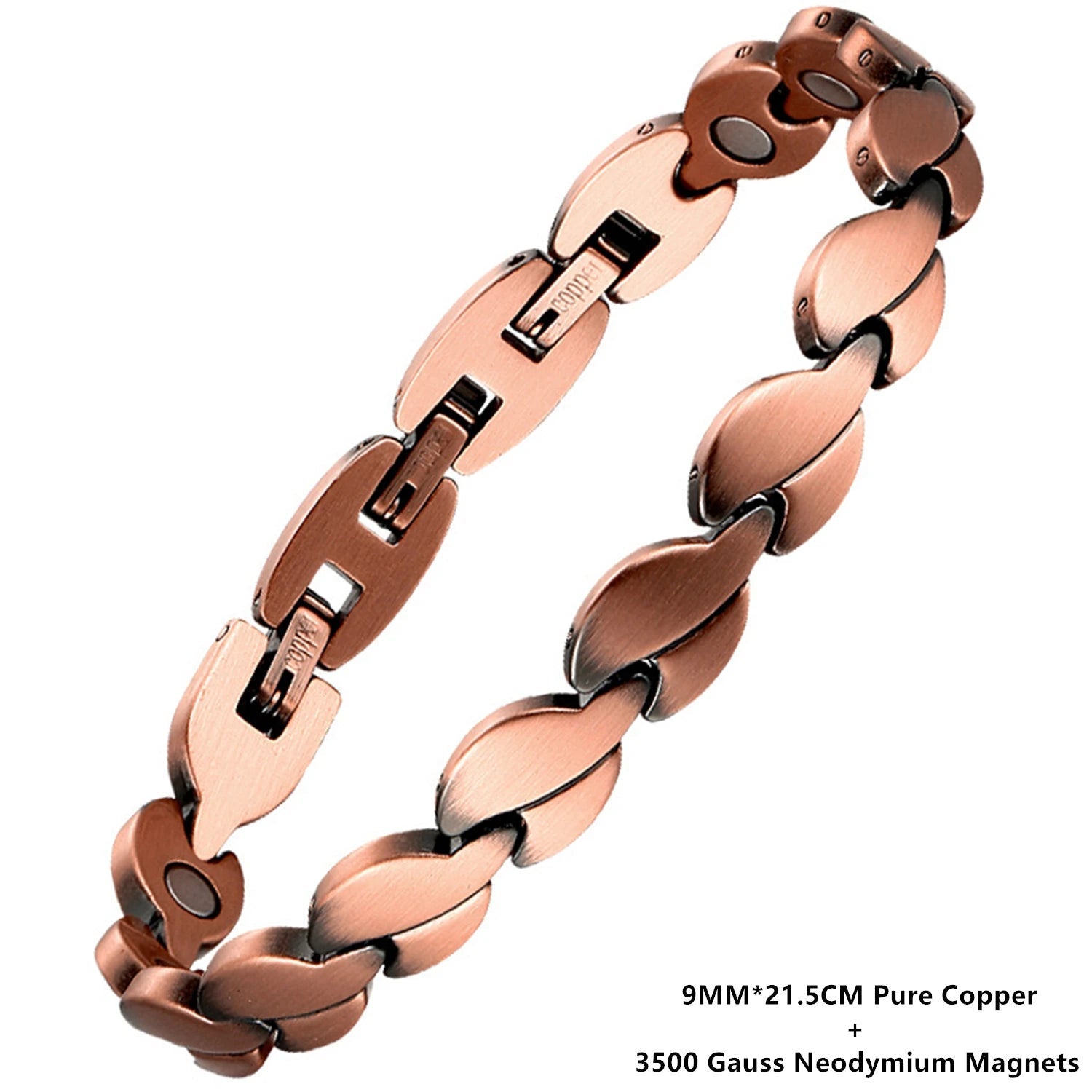P-Energy - Bracelete Biomagnético de Cobre | Energia Vital e Beleza Natural