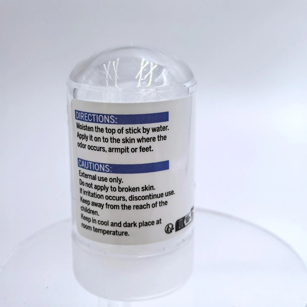 Desodorante Natural de Cristal Mineral | Kit com 12pçs 60g cada