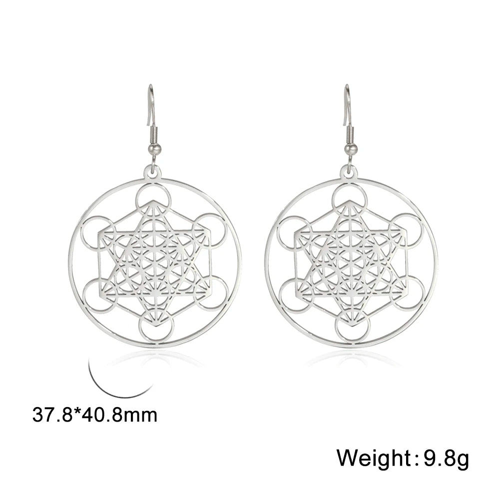 Brincos Arcanjo Metatron
